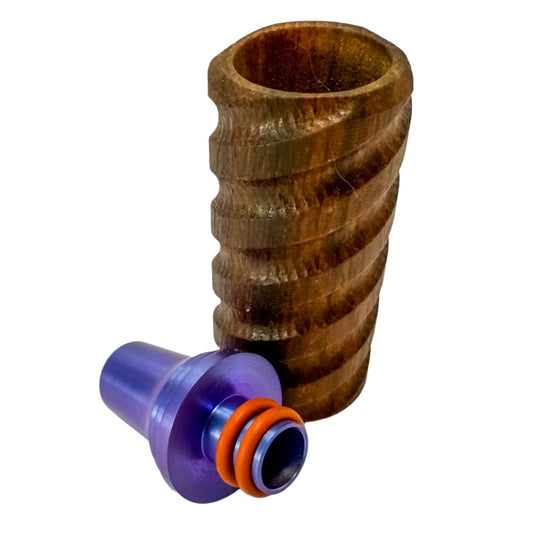 Z-stem Wood Kit - Old Burma Teak / Anodized Ti