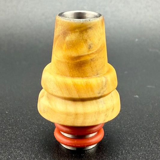 Z-stem Mouthpiece - Stabwood - Buckeye Burl - 01