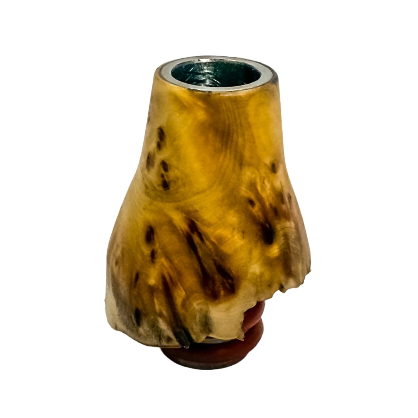 Z-stem Mouthpiece - Yellow Cedar Burl