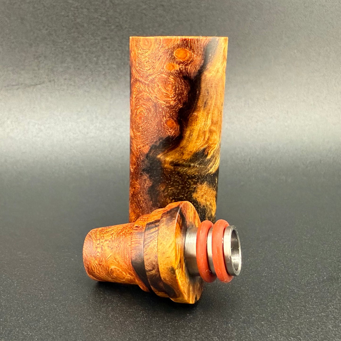 Z-stem Wood Kit - Stabwood - Spalted Amboyna Burl #1