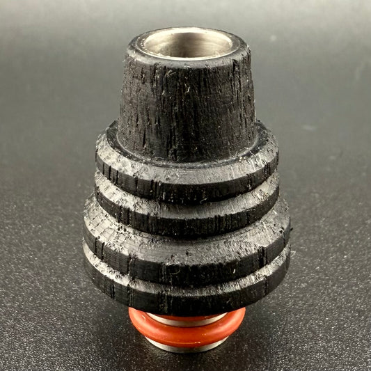 Z-stem Mouthpiece - Ancient Bog Oak - 04