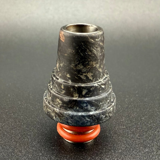 Z-stem Mouthpiece - Stabwood - Amboyna Burl - 01