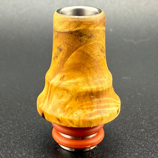 Z-stem Mouthpiece - Stabwood - Buckeye Burl - 02