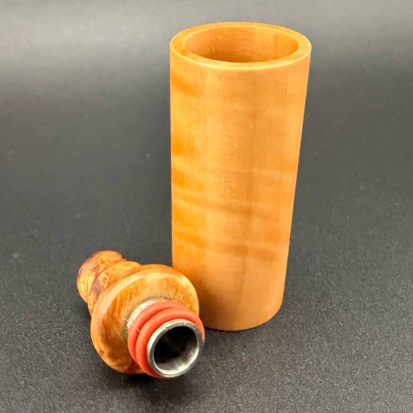 Z-stem Wood Kit - Stabilized Curly Pear / Mappa Burl