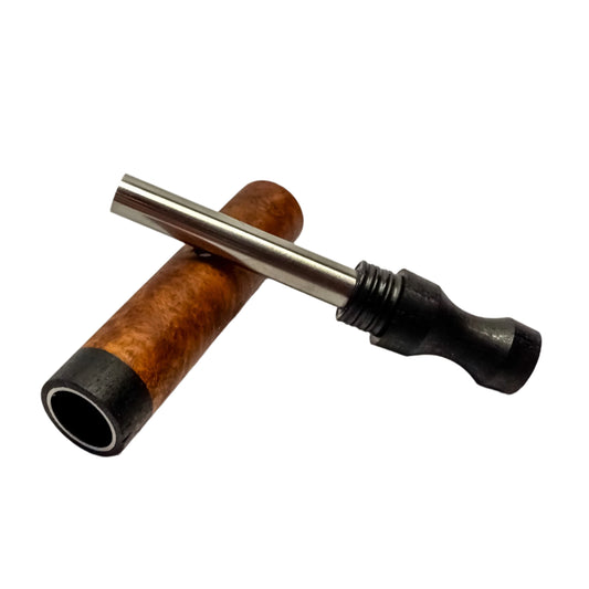 Blackwood Crowned Z-Stem - Briar Burl #2