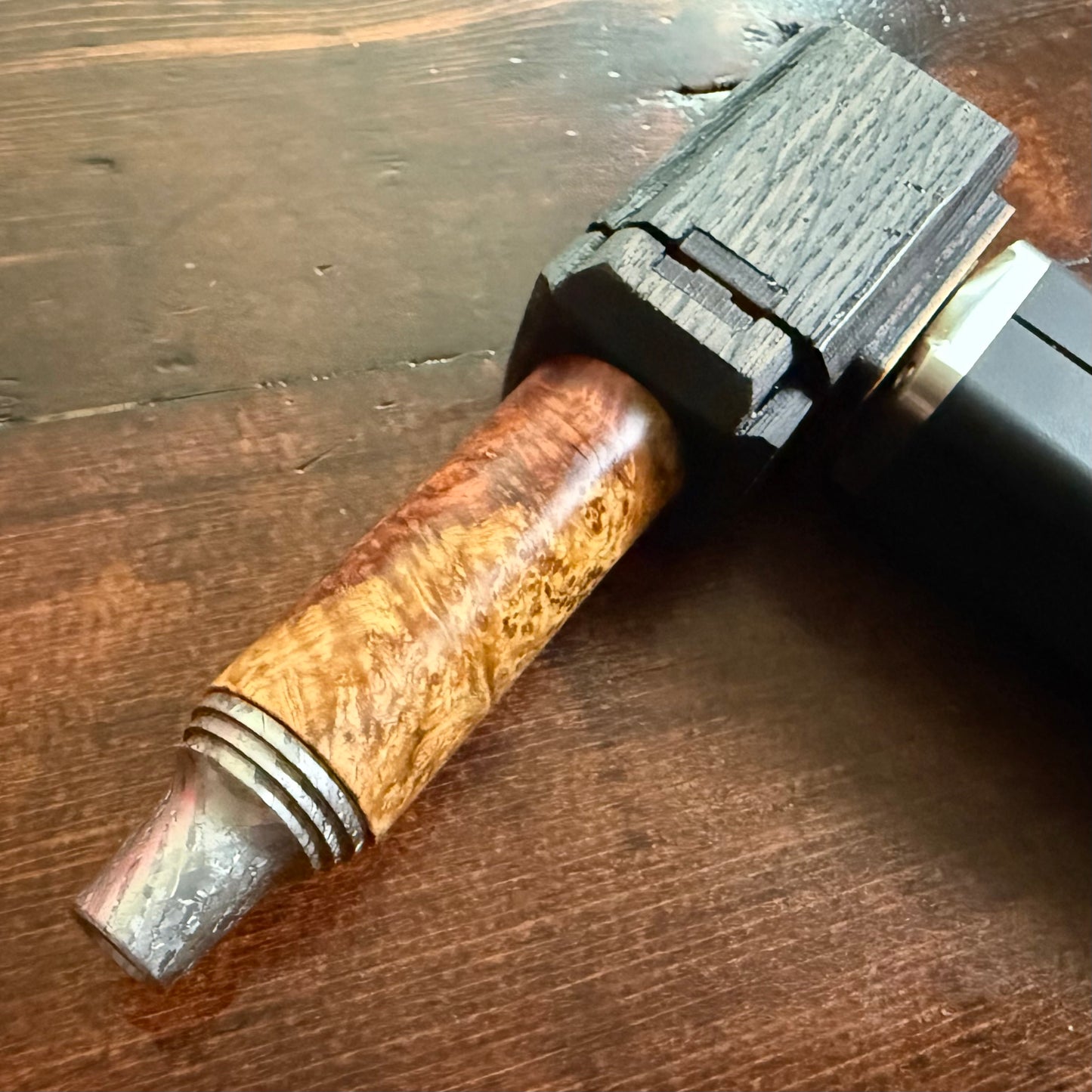 Z-stem Wood Kit - TiMascus / Amboyna Burl