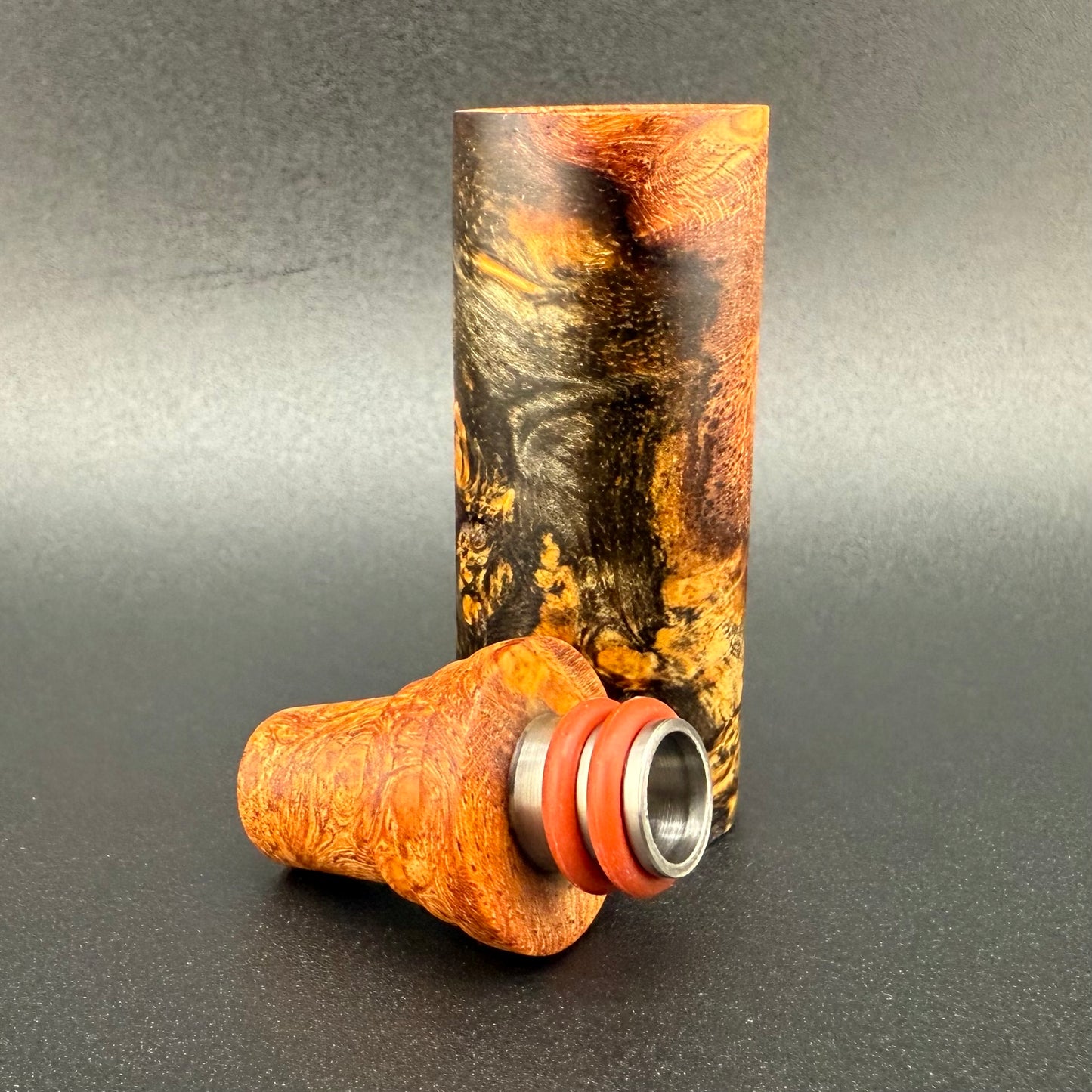 Z-stem Wood Kit - Stabwood - Spalted Amboyna Burl #2