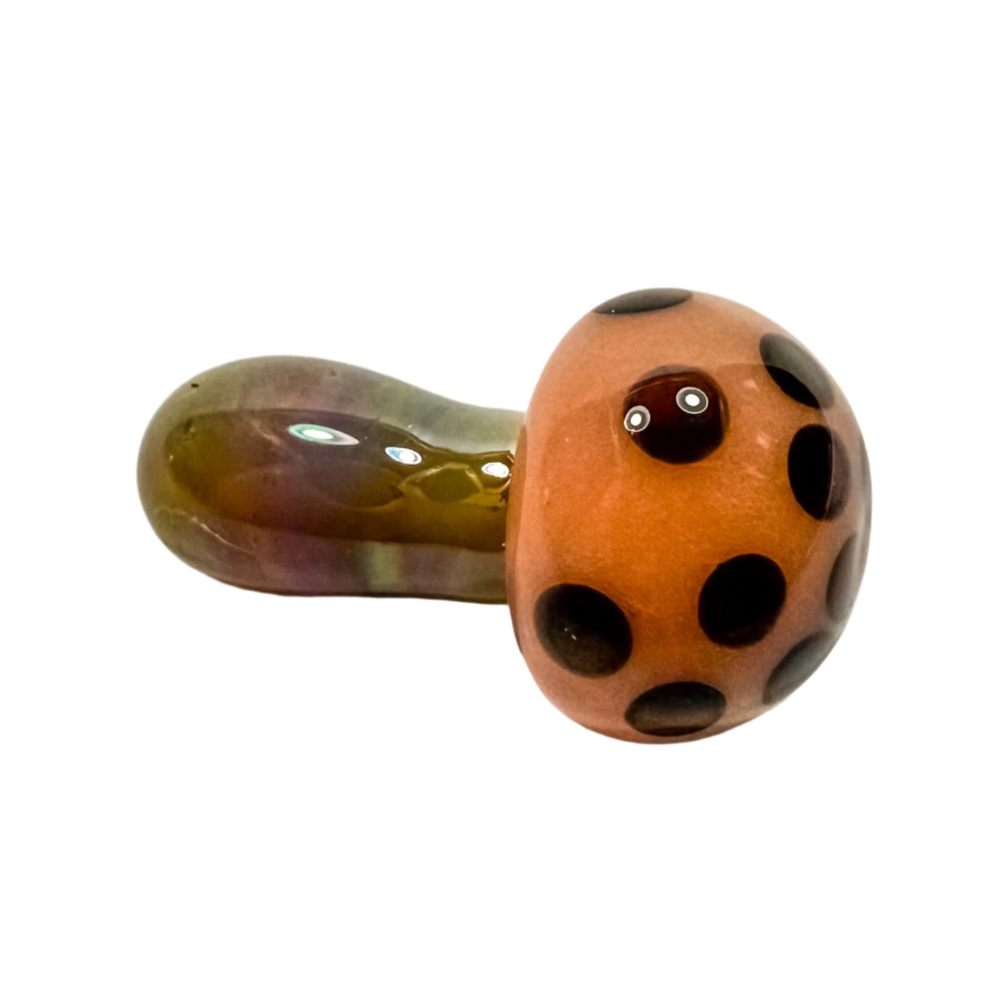 Z-stem Glass Inserts - Mushroom - Flamingo