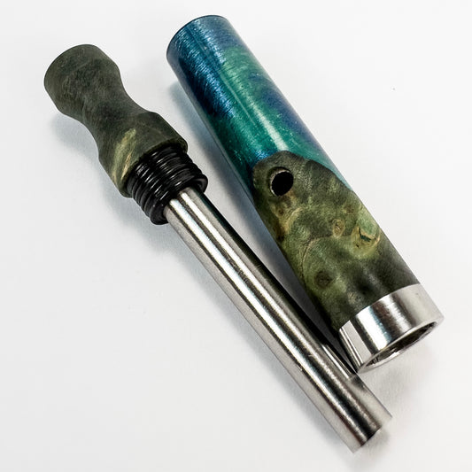 Z-1 Stem - Dyed Boxelder Burl Hybrid