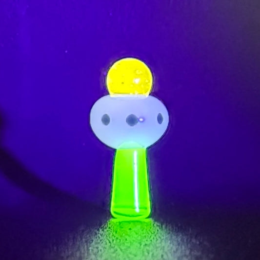 Z-stem Glass Inserts - UFO - Full UV!