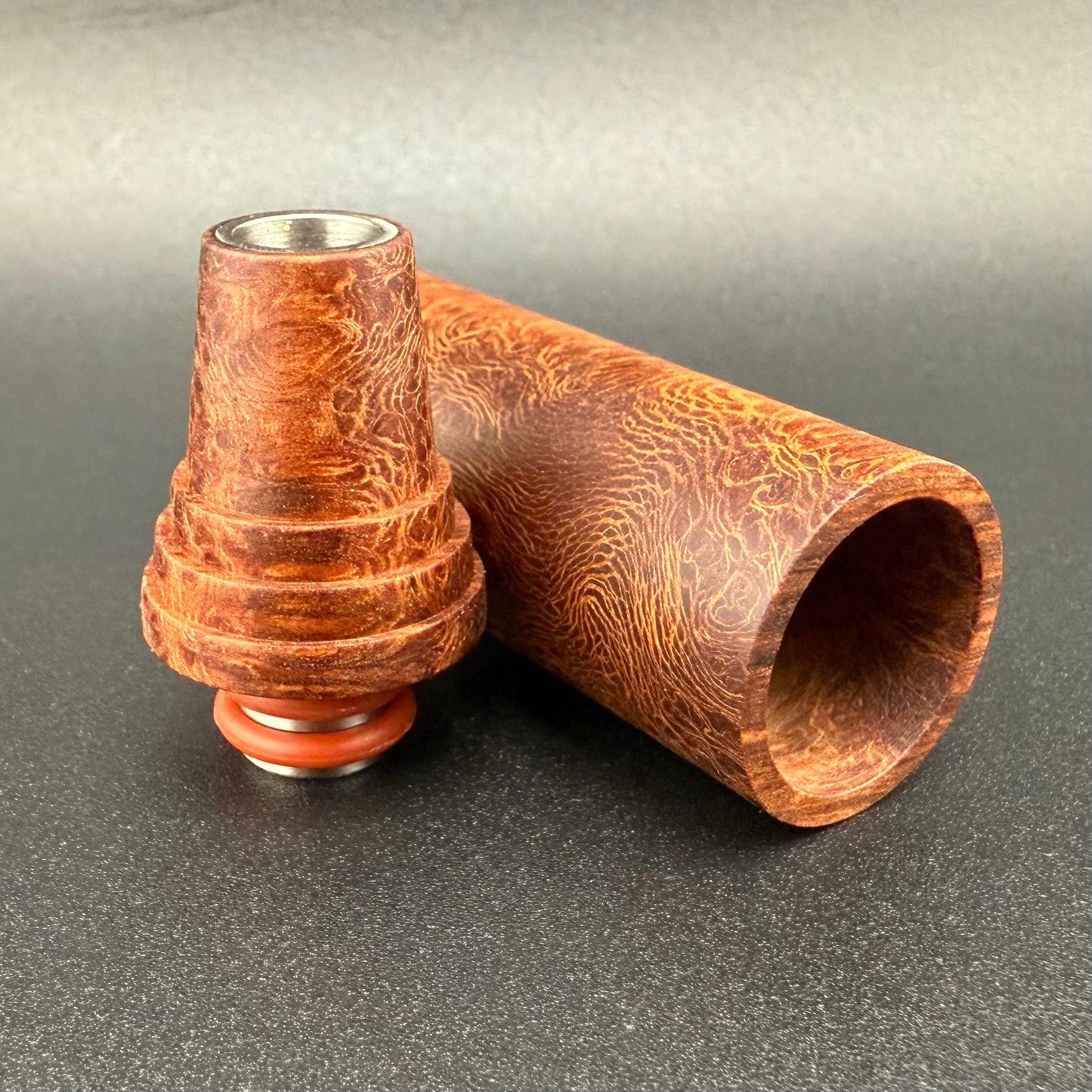 Z-stem Wood Kit - Stabwood - London Plane Lace Burl #3