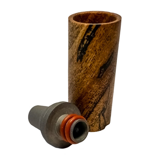 Z-stem Wood Kit - Spalted Honey Locust with Titanium Mouthpiece
