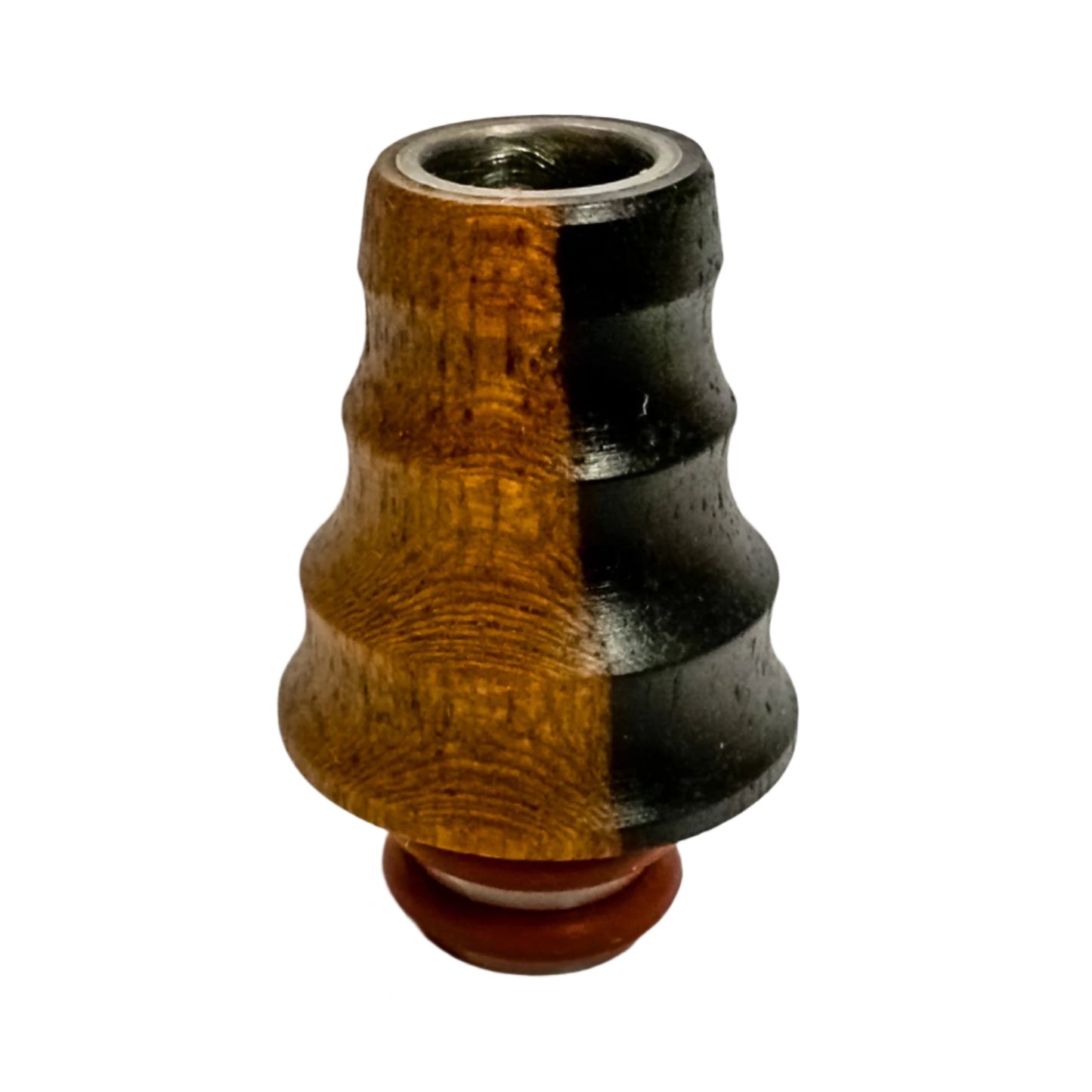 Z-stem Mouthpiece - Ziricote (Black and White) #2
