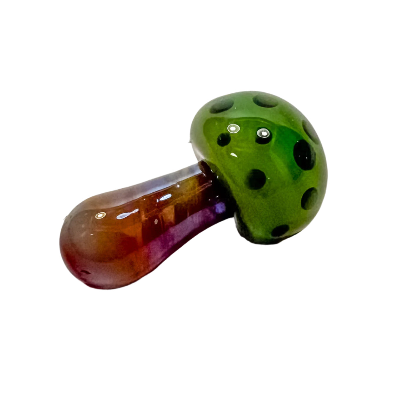 Z-stem Glass Inserts - Mushroom - Dense Green Energy