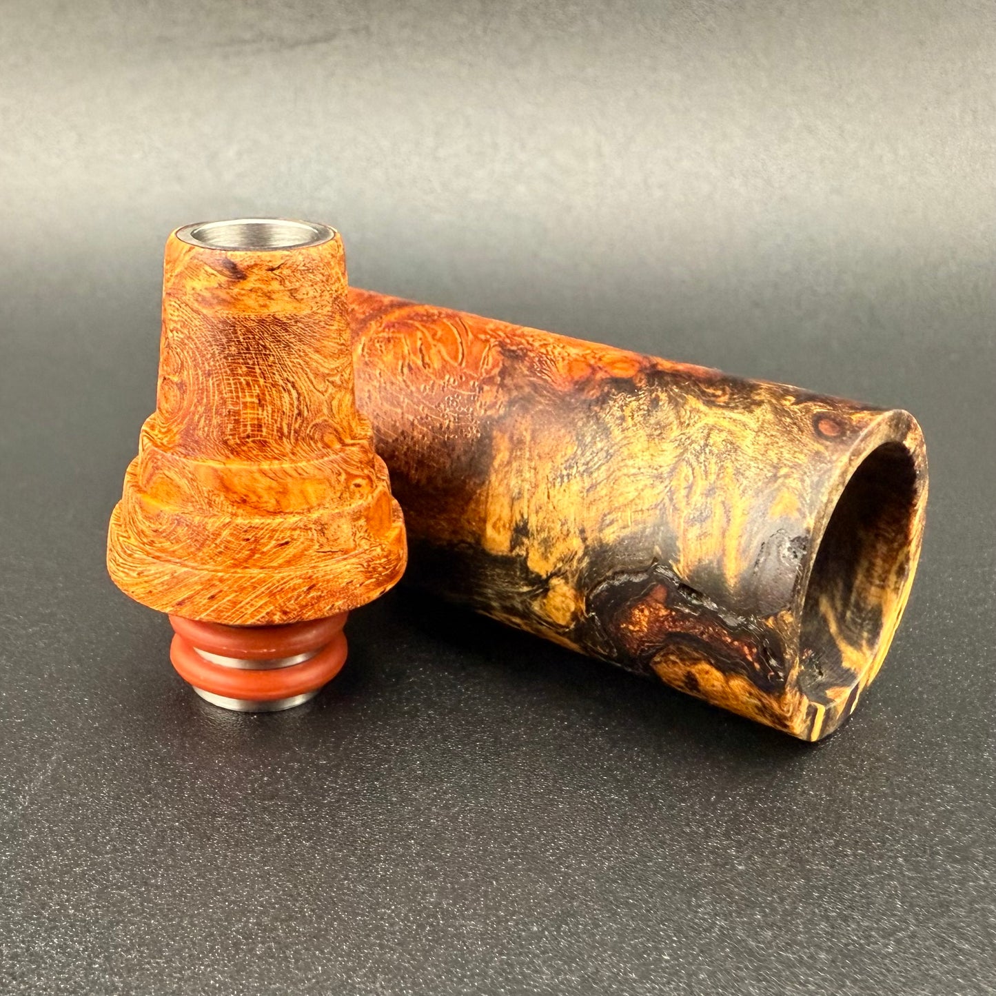 Z-stem Wood Kit - Stabwood - Spalted Amboyna Burl #2