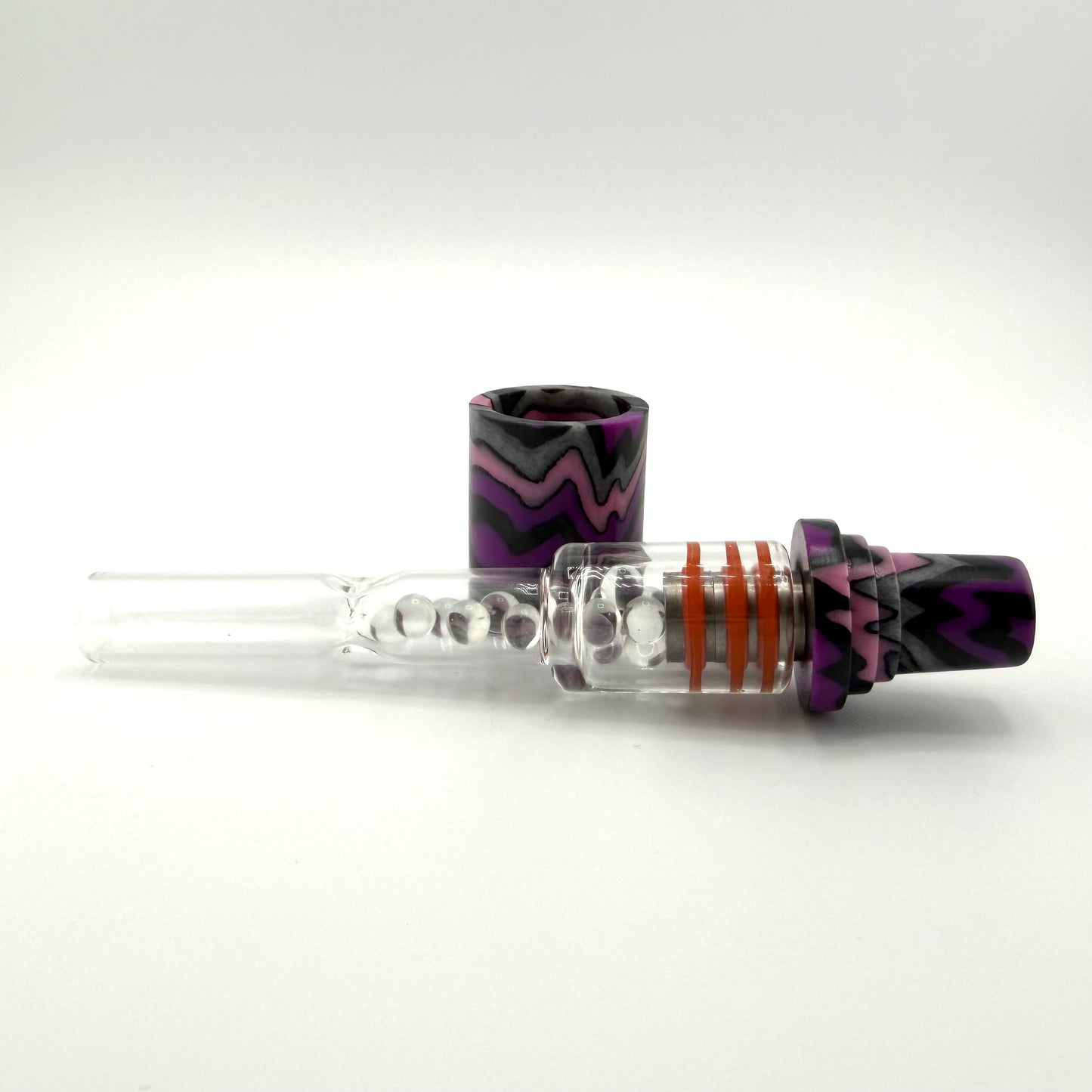 Z-stem Wood Kit - Purple Micarta MINI-Z w/glass core