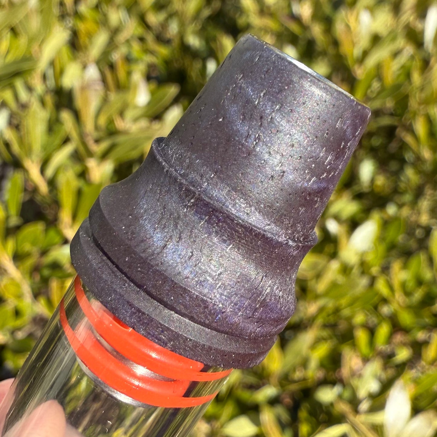Z-stem Mouthpiece - Stabilized Curly Mango #1