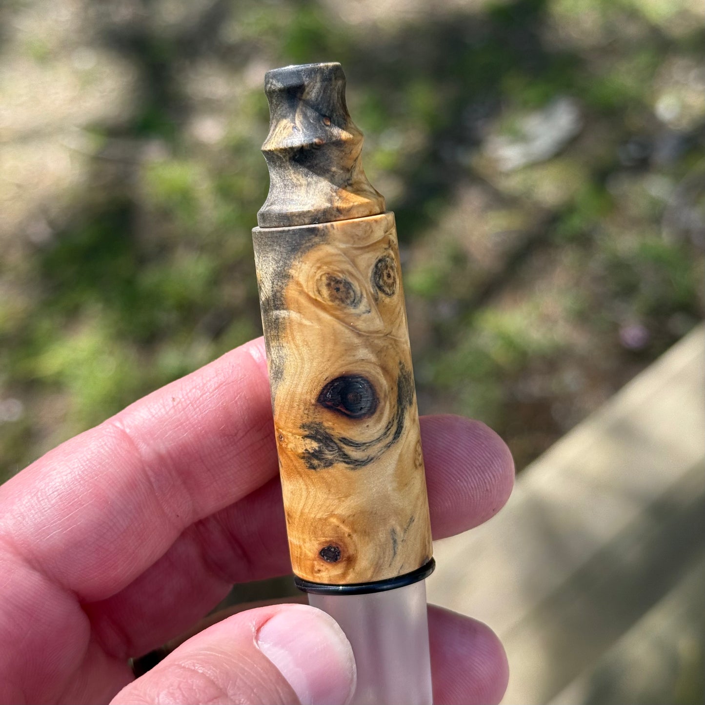 Z-stem Wood Kit - Stabilized Buckeye Burl