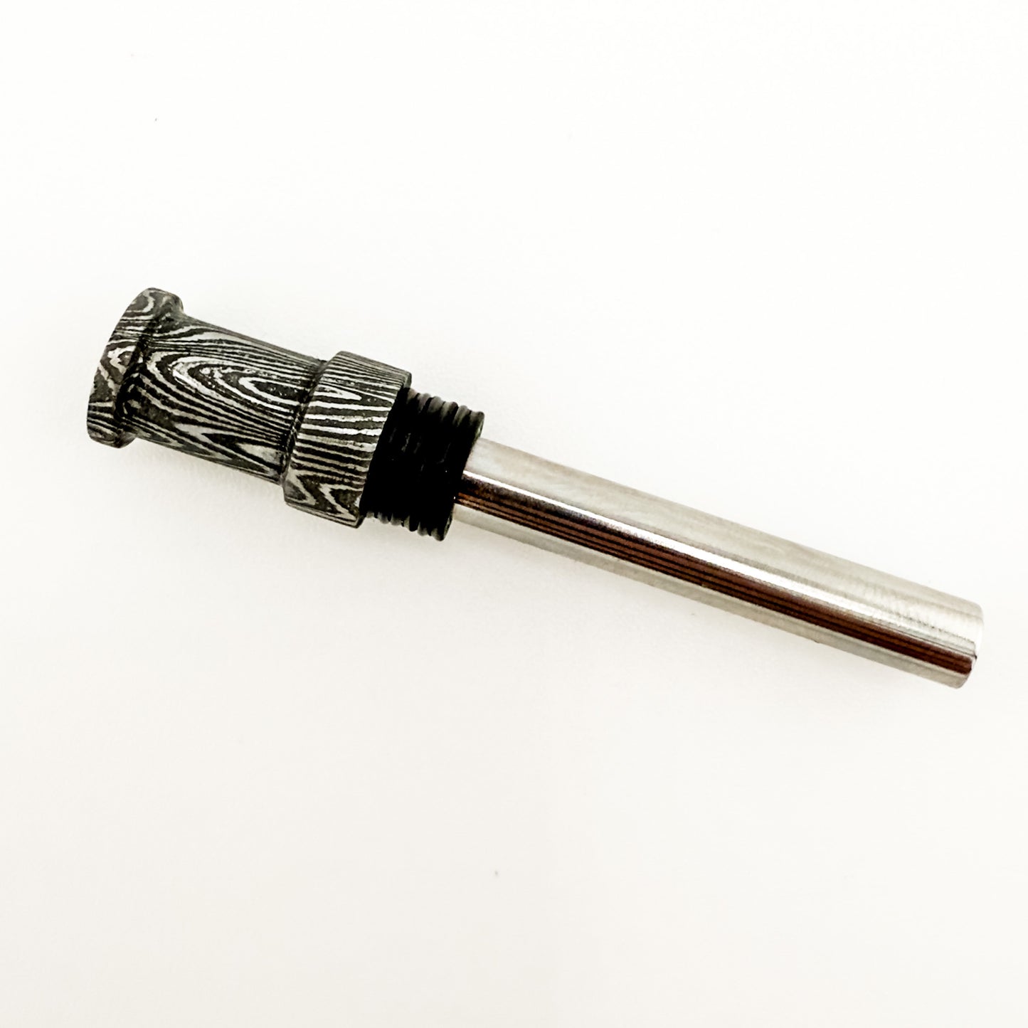Z-barrel Mouthpiece - Damascus Steel