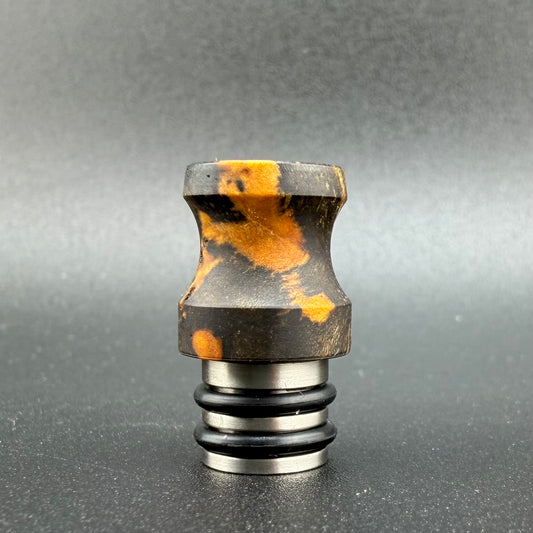 Toad/Nomad II Mouthpiece - Ti/Wood Hybrid - Spalted Amboyna Burl
