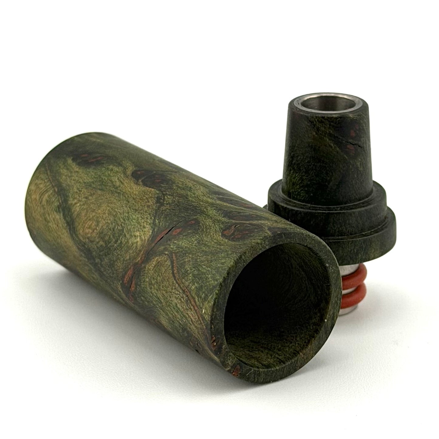 Z-stem Wood Kit - Redwood lace burl (green) #2