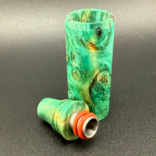 Z-stem Wood Kit - Stabwood - Dyed Amboyna Burl