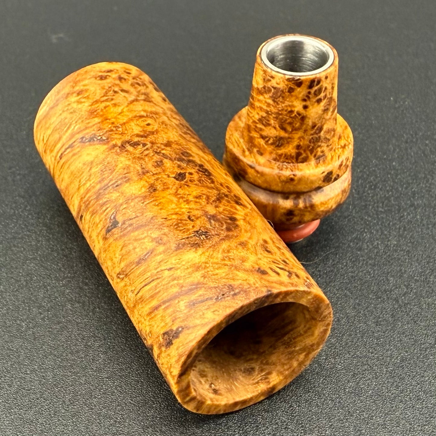 Z-stem Wood Kit - Stabwood - Black Ash Burl