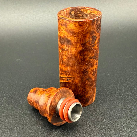 Z-stem Wood Kit - Stabwood - Amboyna Burl #1