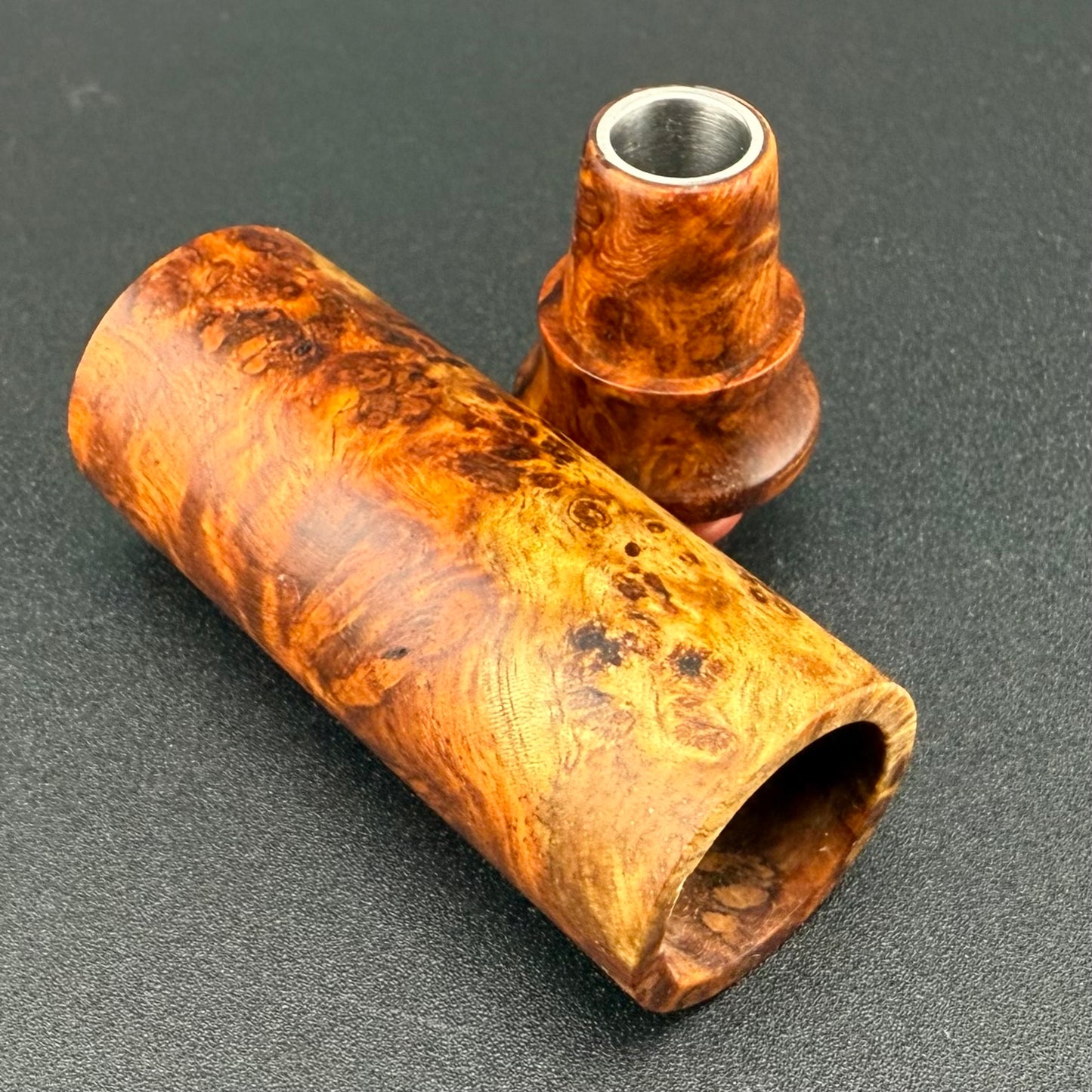 Z-stem Wood Kit - Stabwood - Amboyna Burl #1
