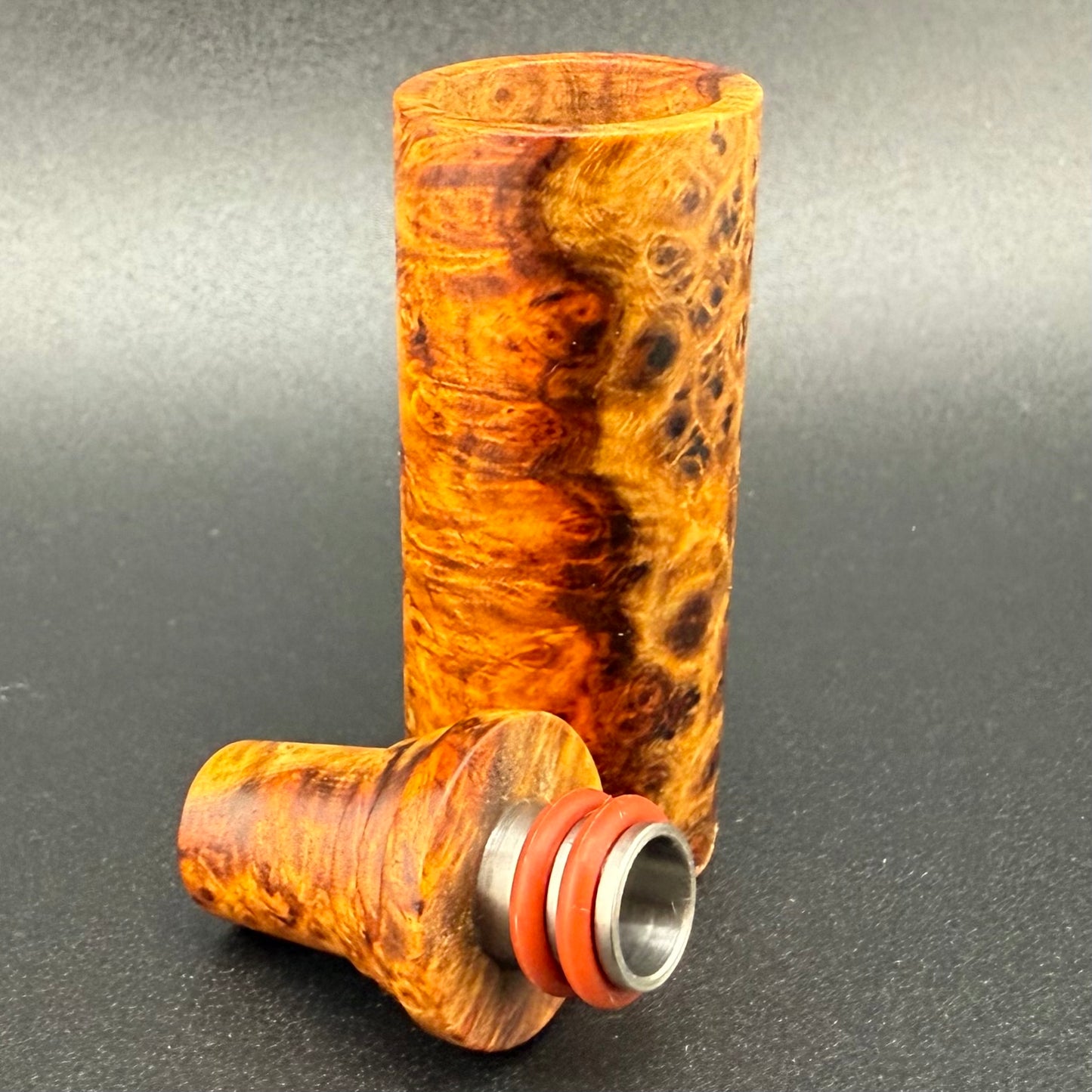 Z-stem Wood Kit - Stabwood - Amboyna Burl #2