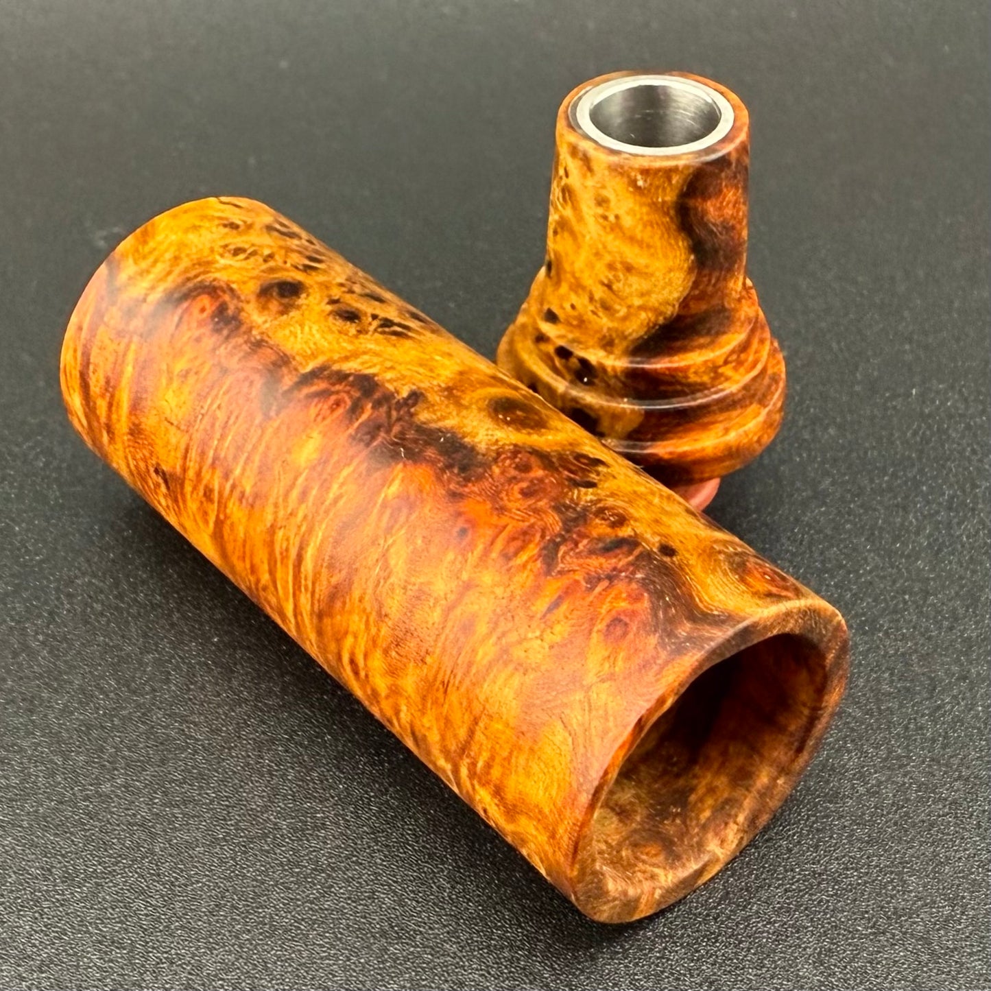 Z-stem Wood Kit - Stabwood - Amboyna Burl #2