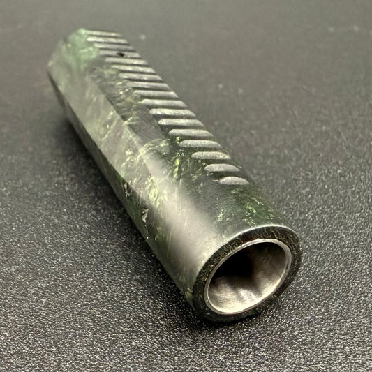 zNona - Stabwood - Green Dyed Amboyna Burl