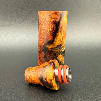 Z-stem Wood Kit - Stabwood - Spalted Amboyna Burl #1