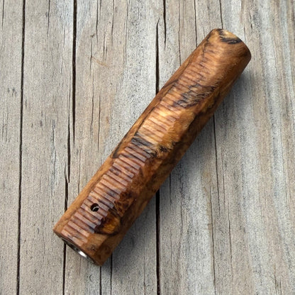zNona XL - Stabwood - Spalted Black Ash Burl