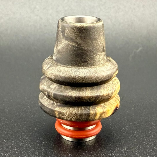 Z-stem Mouthpiece - Stabwood - Buckeye Burl - 03