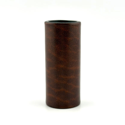 Z-stem Leather Sleeve - Distressed Rich Brown (v2)