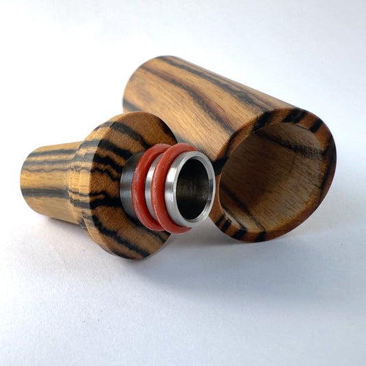 Z-stem Wood Kit - B+W Ebony