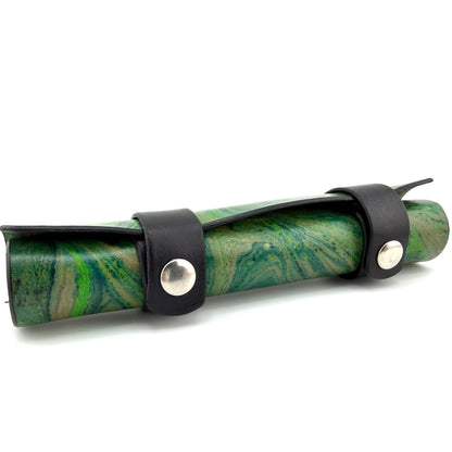 Z-stem Leather Sleeve / Case Set - Green Marble