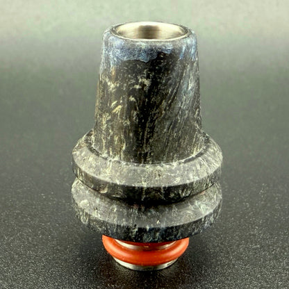 Z-stem Mouthpiece - Stabwood - Amboyna Burl - 02