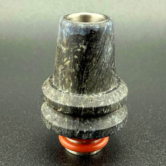 Z-stem Mouthpiece - Stabwood - Amboyna Burl - 02