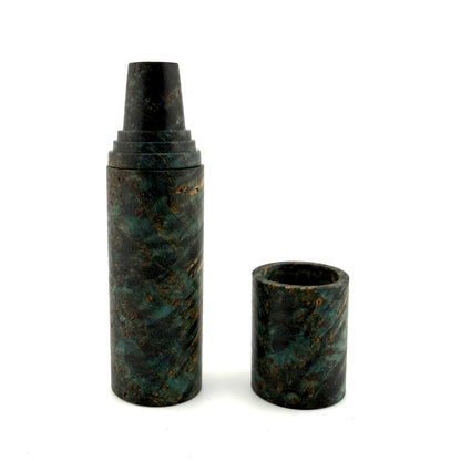 Z-stem Wood Kit - Stabwood - Black Ash Burl Teal SET