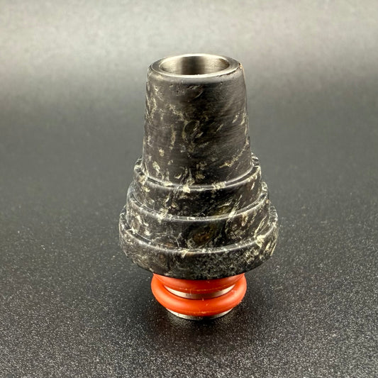 Z-stem Mouthpiece - Stabwood - Amboyna Burl - 01