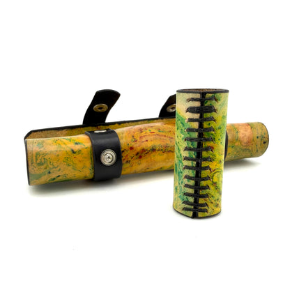 Z-stem Leather Sleeve / Case Set - Rasta Marble