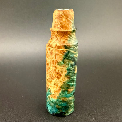 Z-stem Wood Kit - Stabilized Black Ash Burl