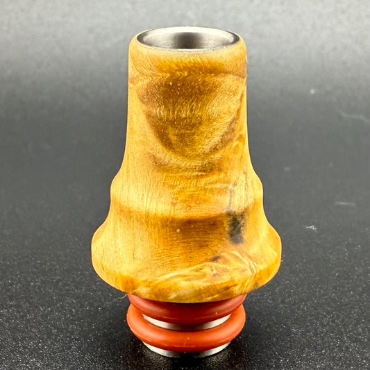 Z-stem Mouthpiece - Stabwood - Buckeye Burl - 02