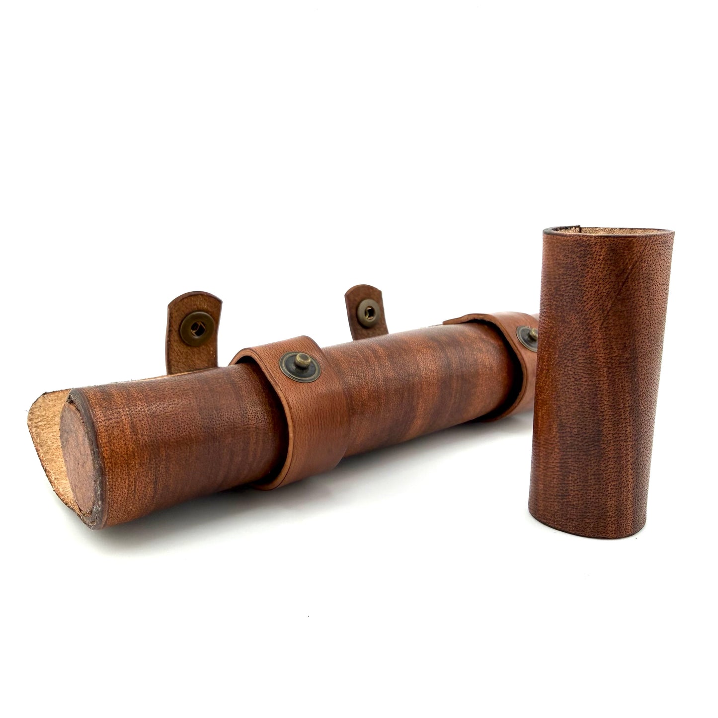 Z-stem Leather Sleeve / Case Set - Brushed Woodgrain