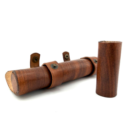 Z-stem Leather Sleeve / Case Set - Brushed Woodgrain