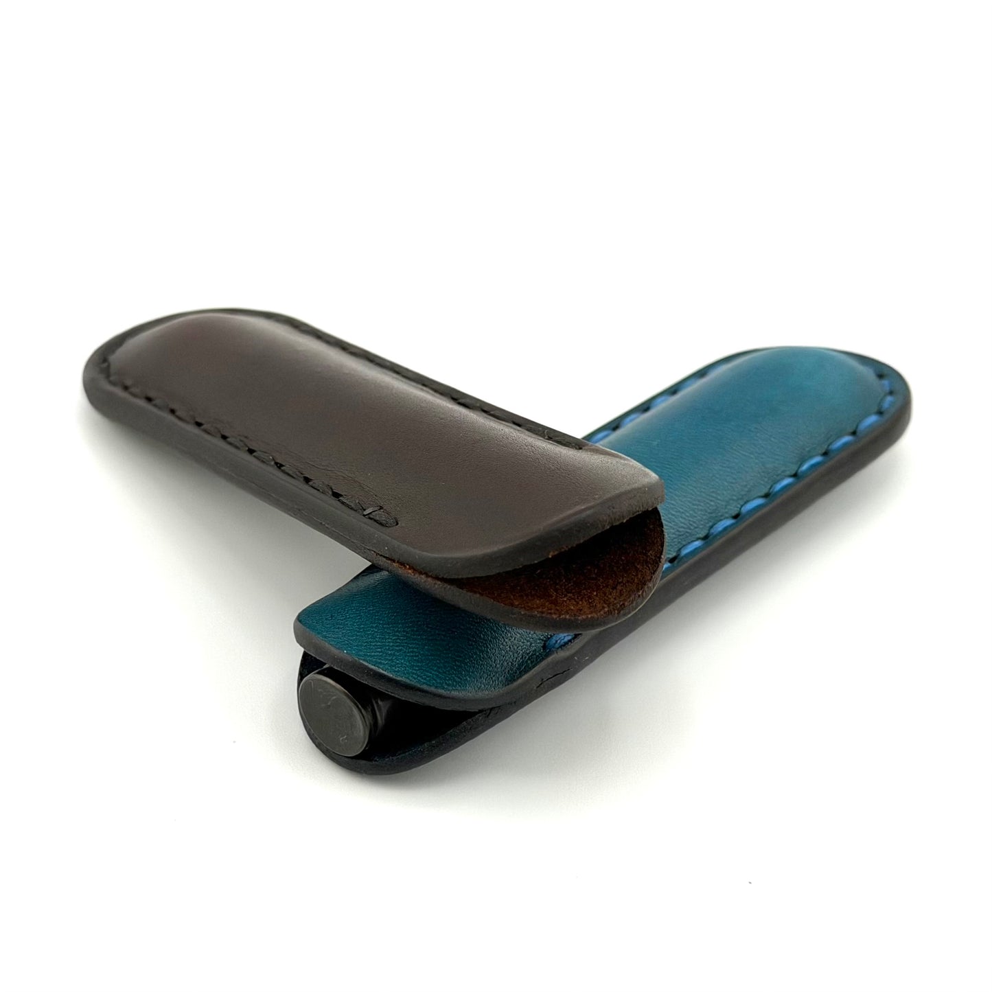 Leather TED Case - Short - Purple