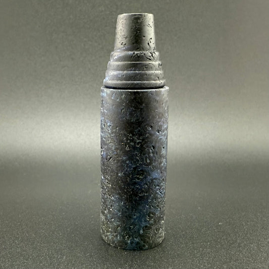Z-stem Wood Kit - Navy Blue Dyed Amboyna Burl