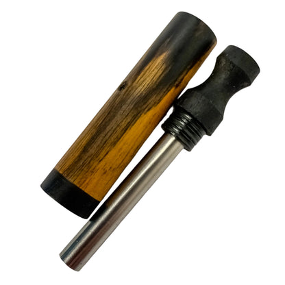 Blackwood Crowned Z-Stem - Black & White Ebony